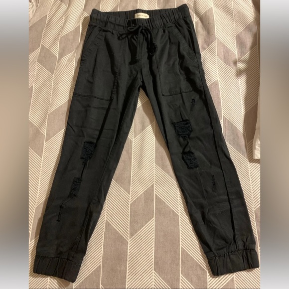 Cloth and Stone Distressed Cotton Jogger - Picture 2 of 6